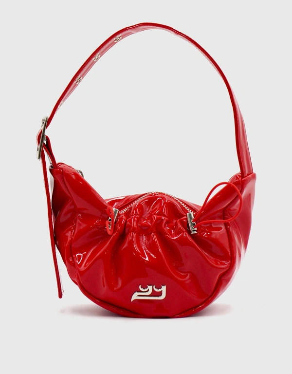 YIEYIE Sasha Shoulder Bag-Glam Red