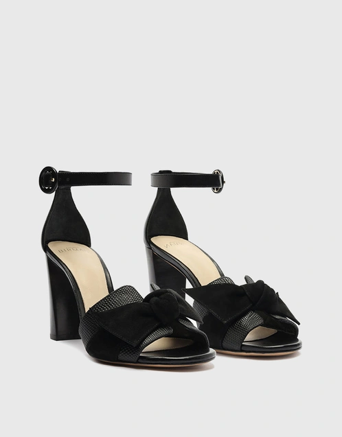 Maxi Clarita 90 Block-Heeled Sandals-Black