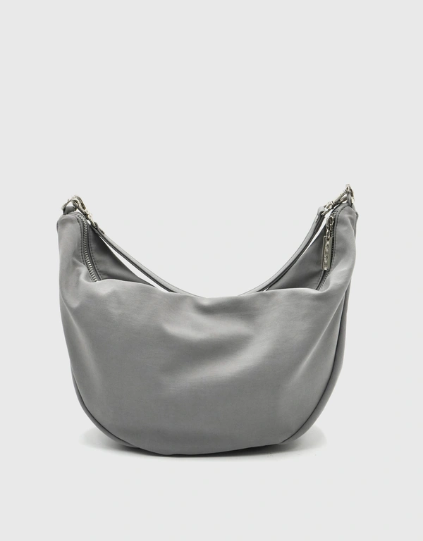 YIEYIE Sophia Shoulder Bag-Soft Grey