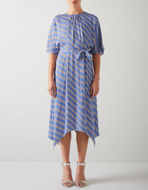 Anni Geometric Printed Midi Dress