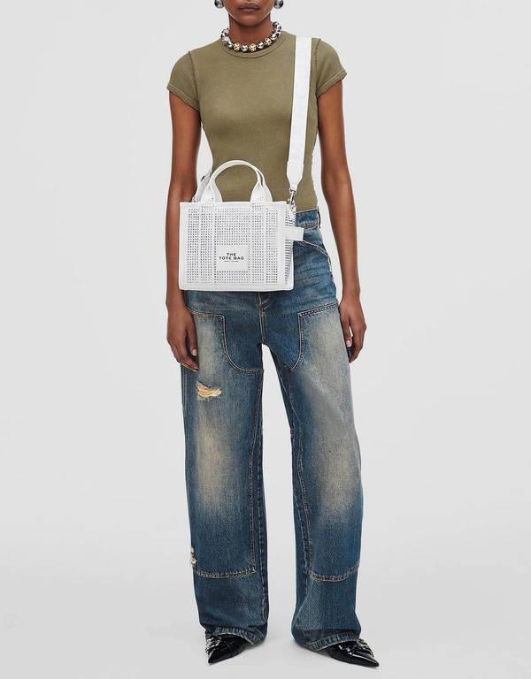 Marc Jacobs The Small Crystal Canvas Tote Bag