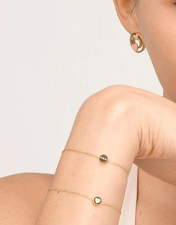 Ruifier Jewelry  Modern Words Fine-Dot Dot Dot Bracelet 