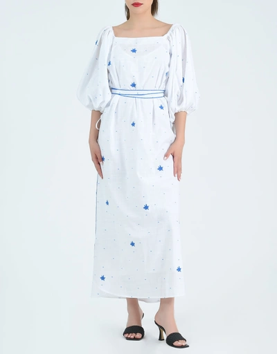 Nilufer Maxi Dress-White