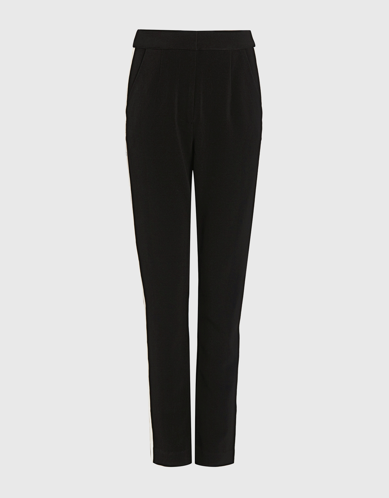 Self-Portrait Crepe Side Stripe Track Pants - US 2　セルフ ポートレート クレープ サイド ストライプ トラック パンツ - US 2 Self-Portrait