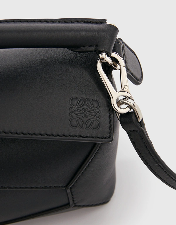 Loewe Puzzle Edge Mini Satin Calfskin Crossbody Bag