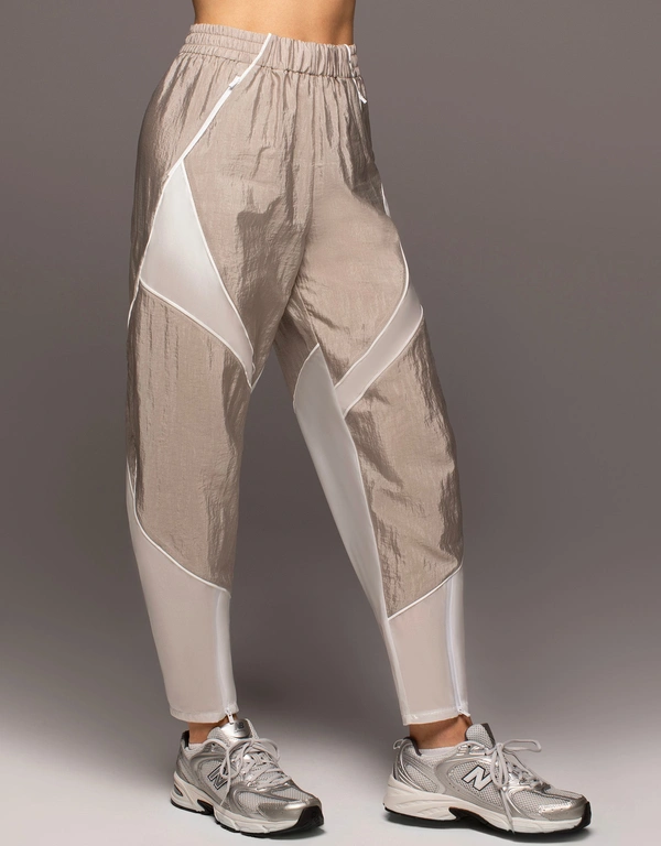 Michi Enigma 80's Style Relaxed Sweatpants-Golden Haze