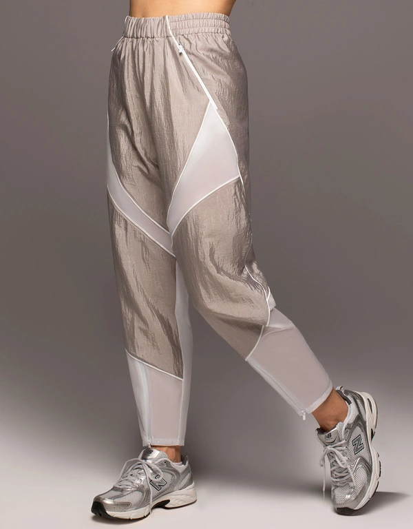 Michi Enigma 80's Style Relaxed Sweatpants-Golden Haze