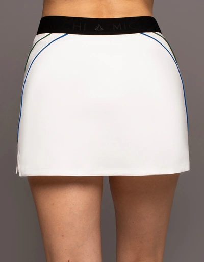Flash Performance Sport Mini Skirt-Azure Pine