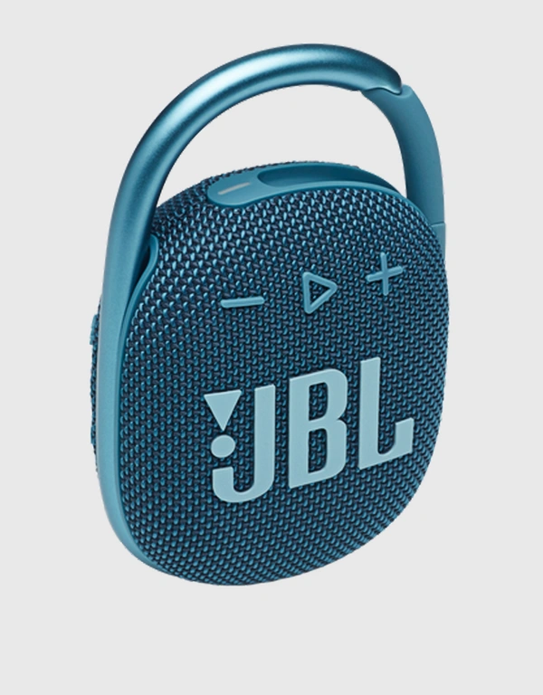 JBL Clip 4 Ultra-Portable Bluetooth Speaker-Blue