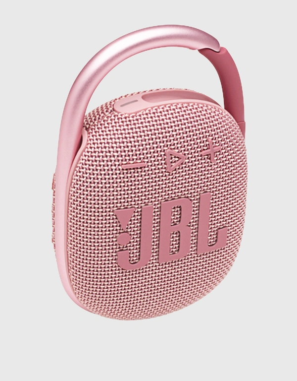 JBL Clip 4 Ultra-Portable Bluetooth Speaker-Pink