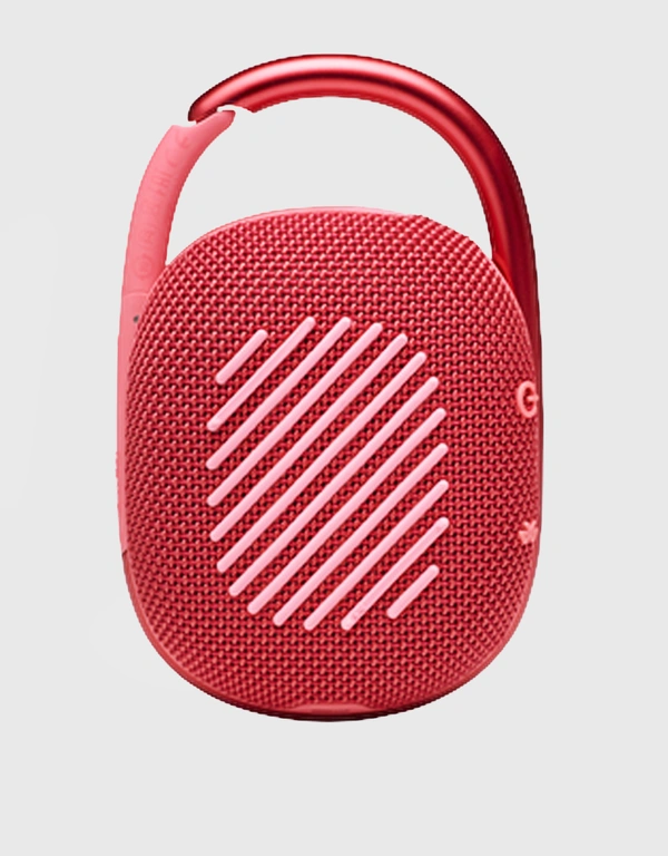 JBL Clip 4 Ultra-Portable Bluetooth Speaker-Red