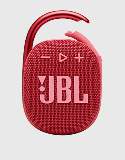 Clip 4 Ultra-Portable Bluetooth Speaker-Red