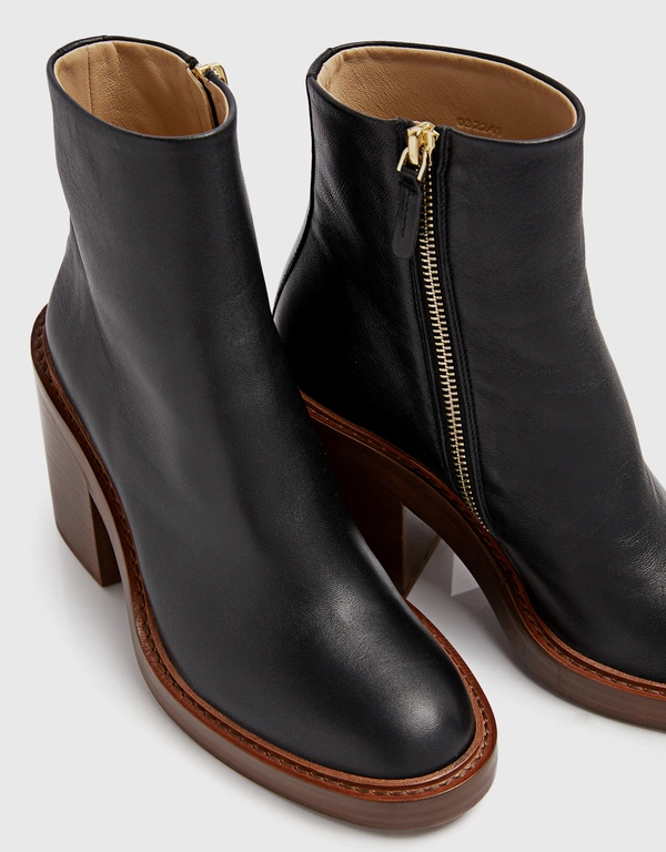 Chloé May Calfskin Ankle Boots