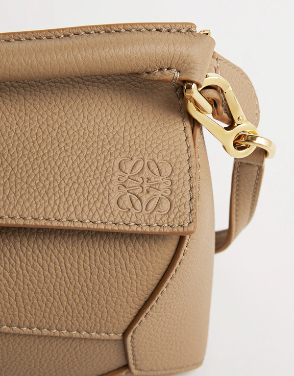 Loewe Puzzle Mini Soft Grained Calfskin Crossbody Bag