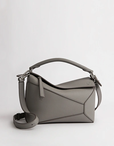 Puzzle Small Soft Grained Calfskin Crossbody Bag