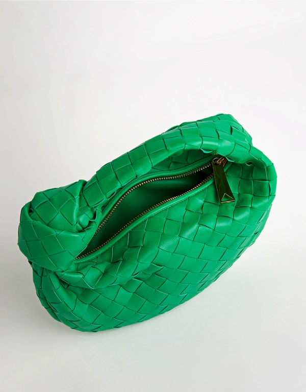 Bottega Veneta Jodie Mini Lambskin Intrecciato Handbag