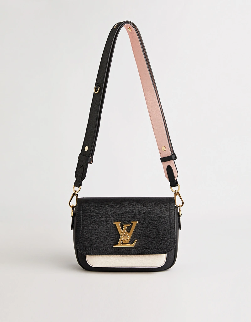 Louis Vuitton Lockme Tender Grained Calf Leather Cross Body Bag