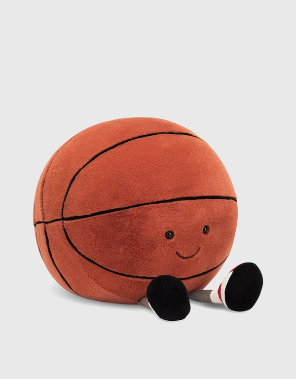 Jellycat Amuseables Sports Basketball Soft Toy 22cm