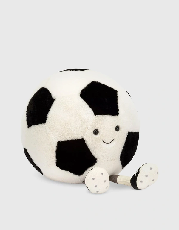 Jellycat Amuseables Sports Football Soft Toy 21cm