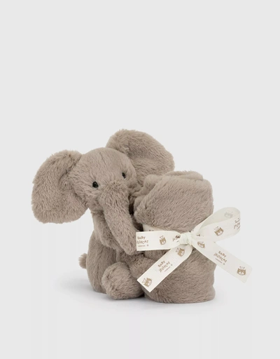 Smudge Luxe Elephant Soother Soft Toy 29cm