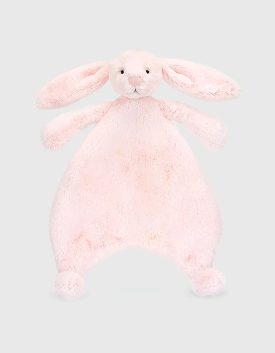 Bashful Bunny Comforter Soft Toy-Pink