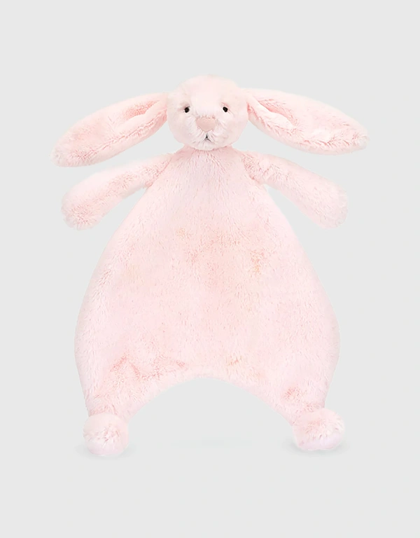 Jellycat Bashful 兔子安撫巾玩偶 -Pink