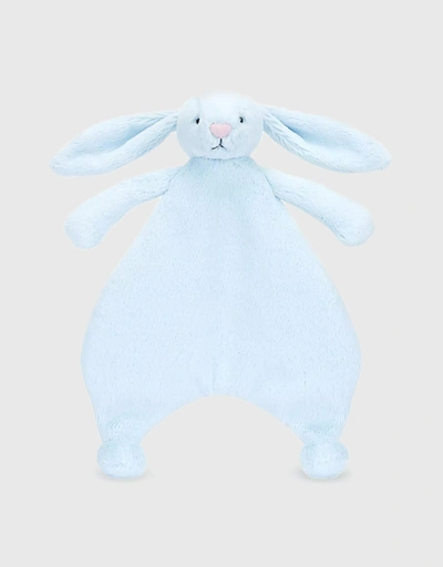 Bashful Bunny Comforter Soft Toy-Blue