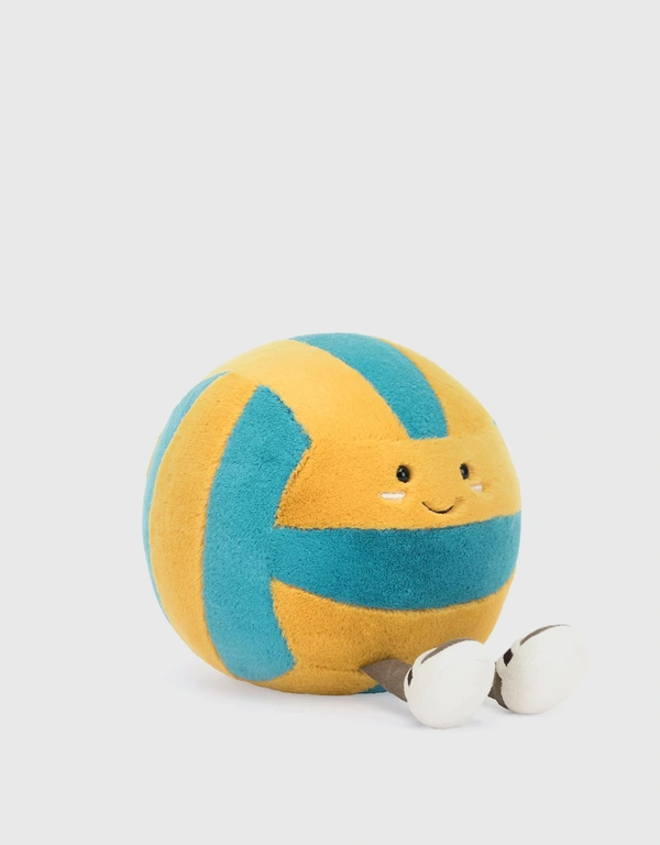 Jellycat Amuseable Sports Beach Volley Ball Soft Toy 26cm