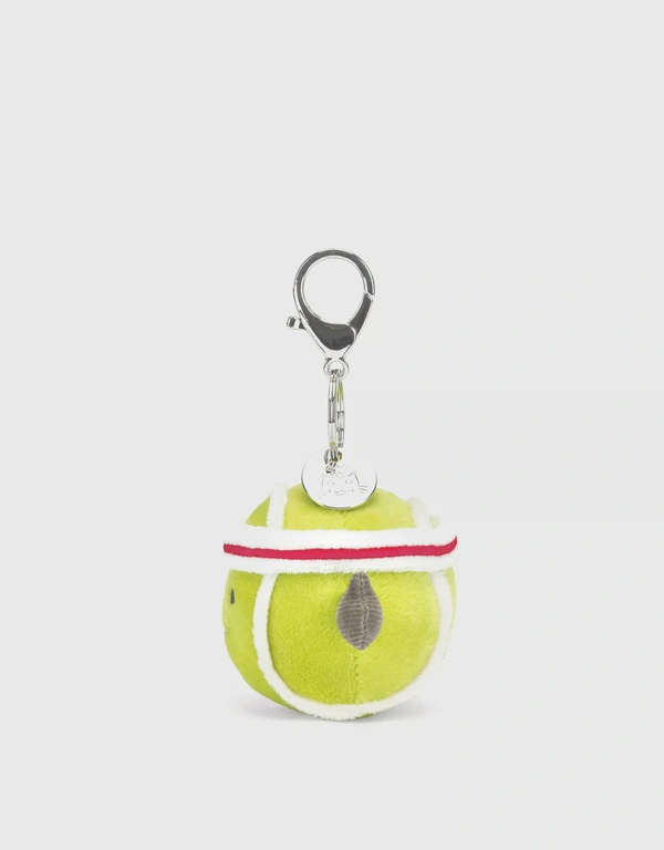 Jellycat Amuseable Sports Tennis Ball Bag Charm 13cm