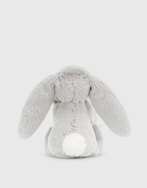 Jellycat Bashful Bunny Soother Soft Toy-Silver