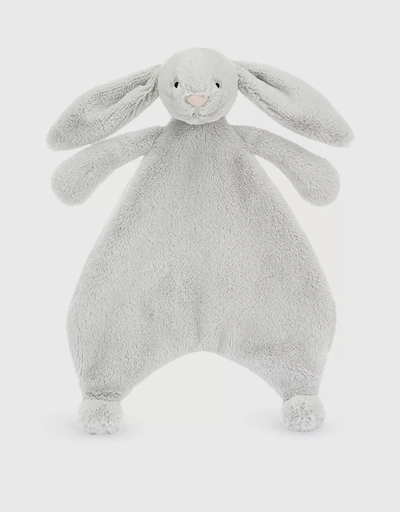 Bashful Bunny Comforter Soft Toy-Silver