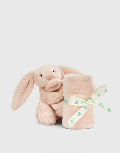 Bashful Bunny Soother Soft Toy-Blush