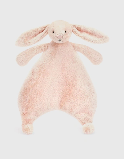 Bashful Bunny Comforter Soft Toy-Blush