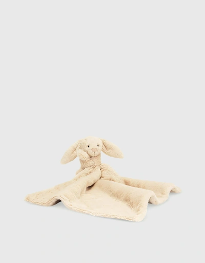 Bashful Luxe Bunny Soother Soft Toy-Beige