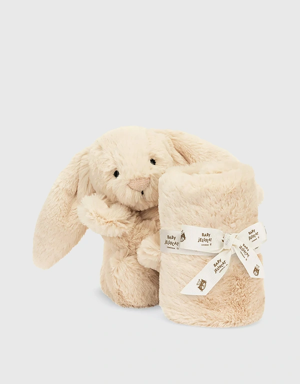 Jellycat Bashful Luxe Bunny Soother Soft Toy-Beige