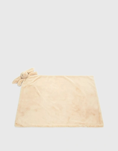 Bashful Luxe Bunny Blanket Soft Toy-Beige