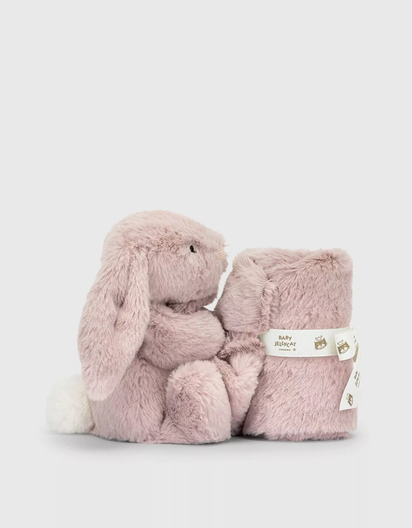 Jellycat Bashful Luxe Bunny Soother Soft Toy-Rosa
