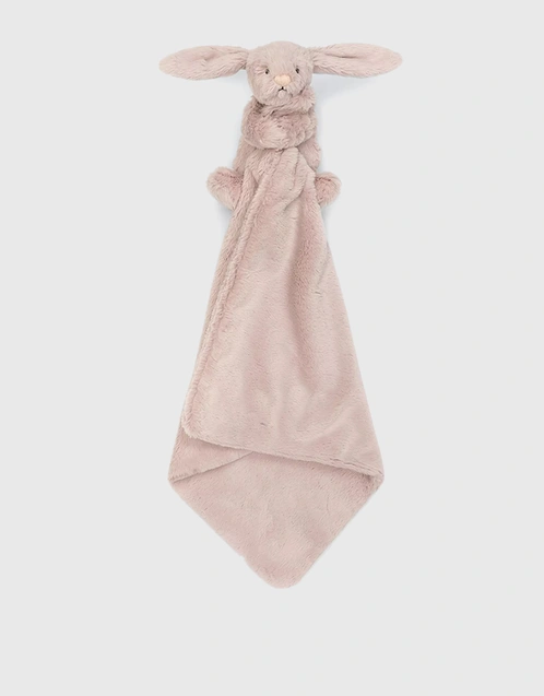 Bashful Luxe Bunny Soother Soft Toy-Rosa