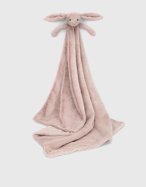 Bashful Luxe Bunny Blanket Soft Toy-Rosa