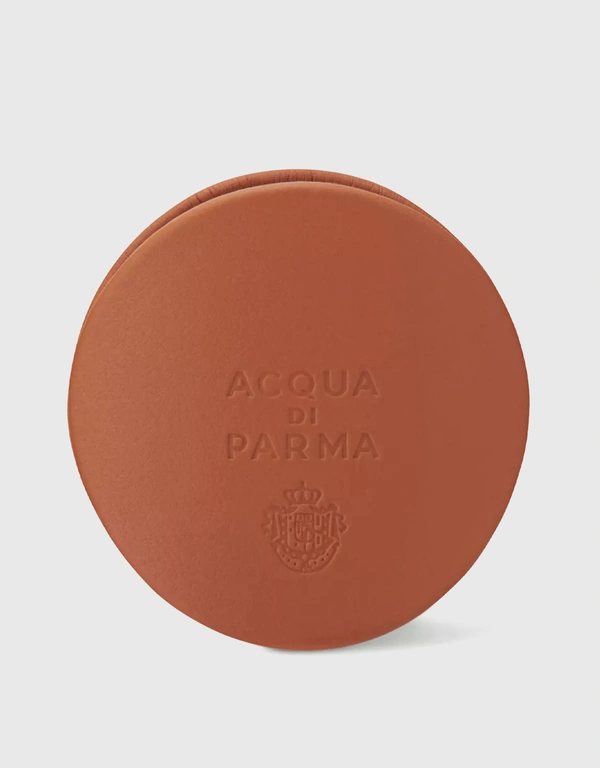 Acqua di Parma Airound Leather Car Diffuser Case-Brown
