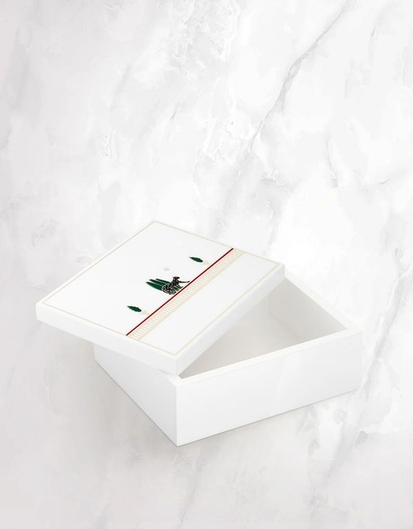 Cartier 卡地亞美洲豹漆木中型置物盒