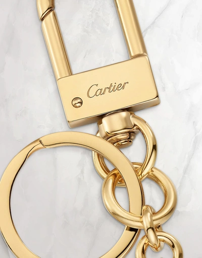 Diabolo De Cartier Bellboy And Wax Seal Key Ring