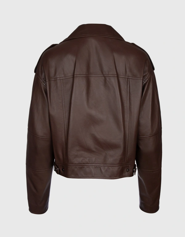 Brunello Cucinelli Nappa Leather Jacket