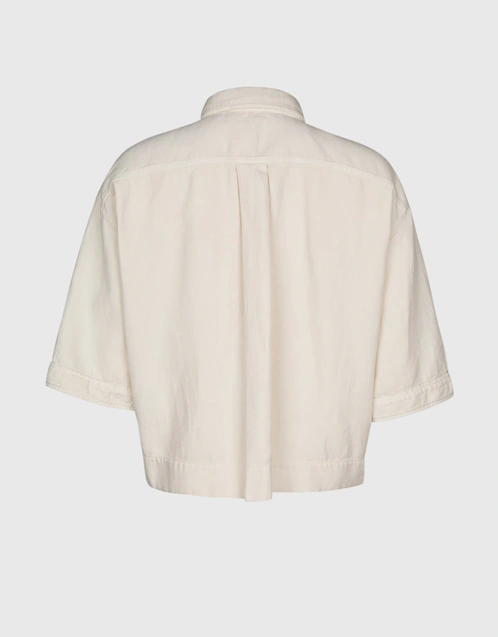 Cotton And Linen Shirt