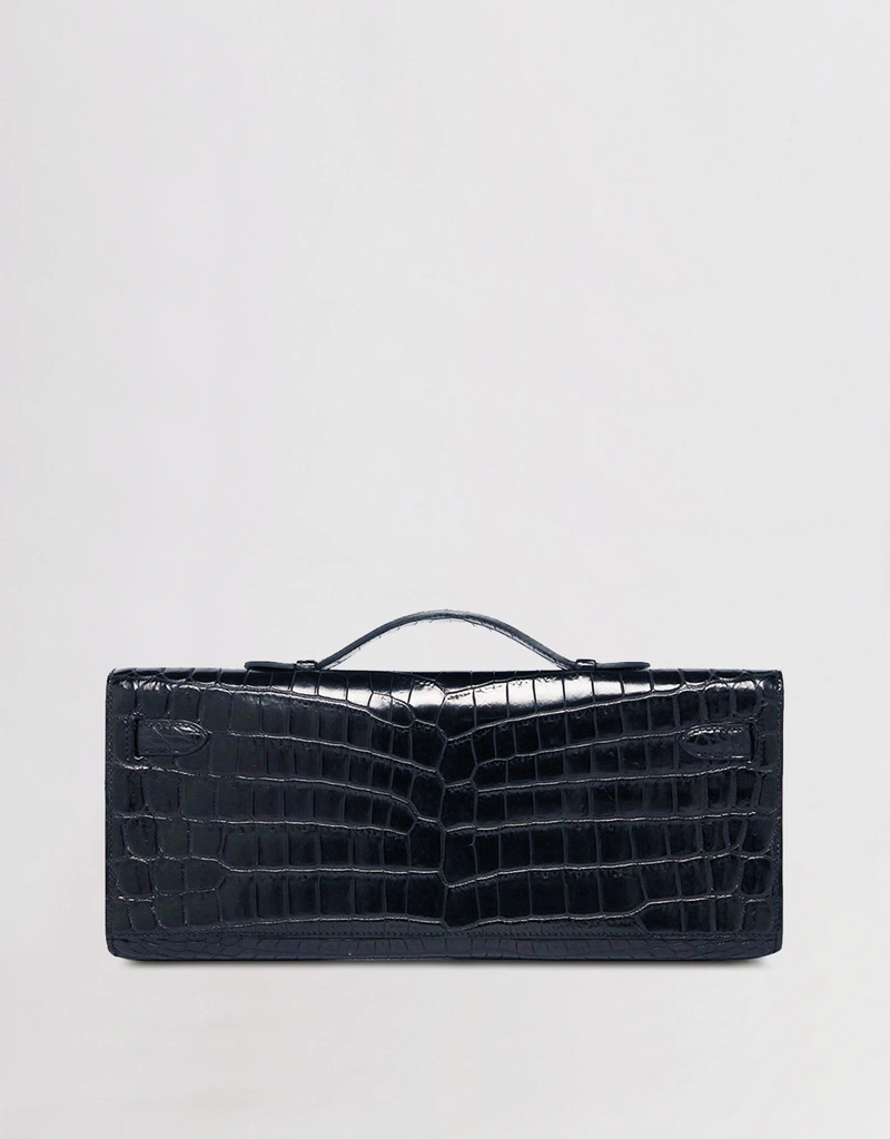 エルメス マイケルコース ニナリッチHermes ハンドバッグ クロコ型押し Hermès Hermes Kelly Cut 78 Niloticus Crocodile Clutch Bag