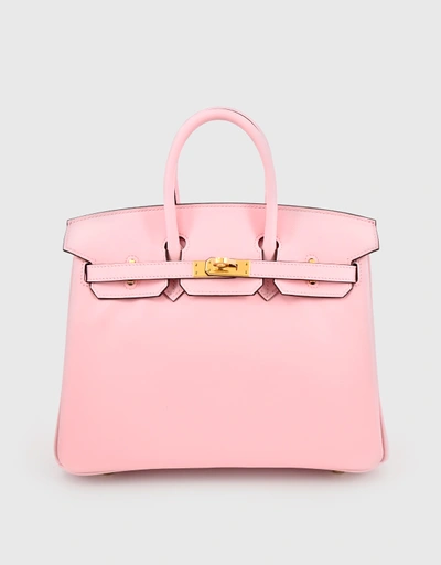 Hermes Birkin 25 Swift Leather Handbag-Rose Sakura Gold Hardware