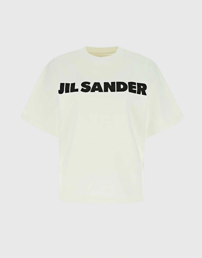 Jil Sander Logo Short Sleeved T-Shirt