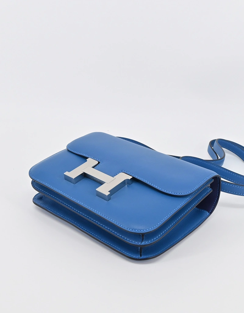 Hermès Hermès Constance 18 Evercolor Leather Crossbody Bag