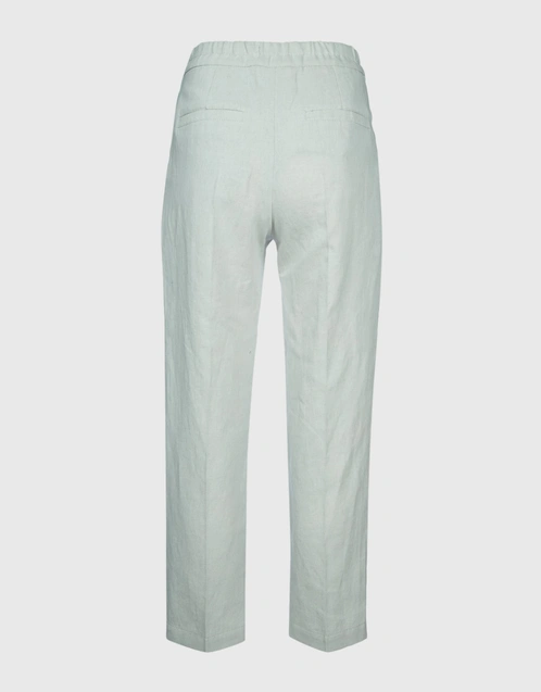 Cotton And Linen Relaxed Pants