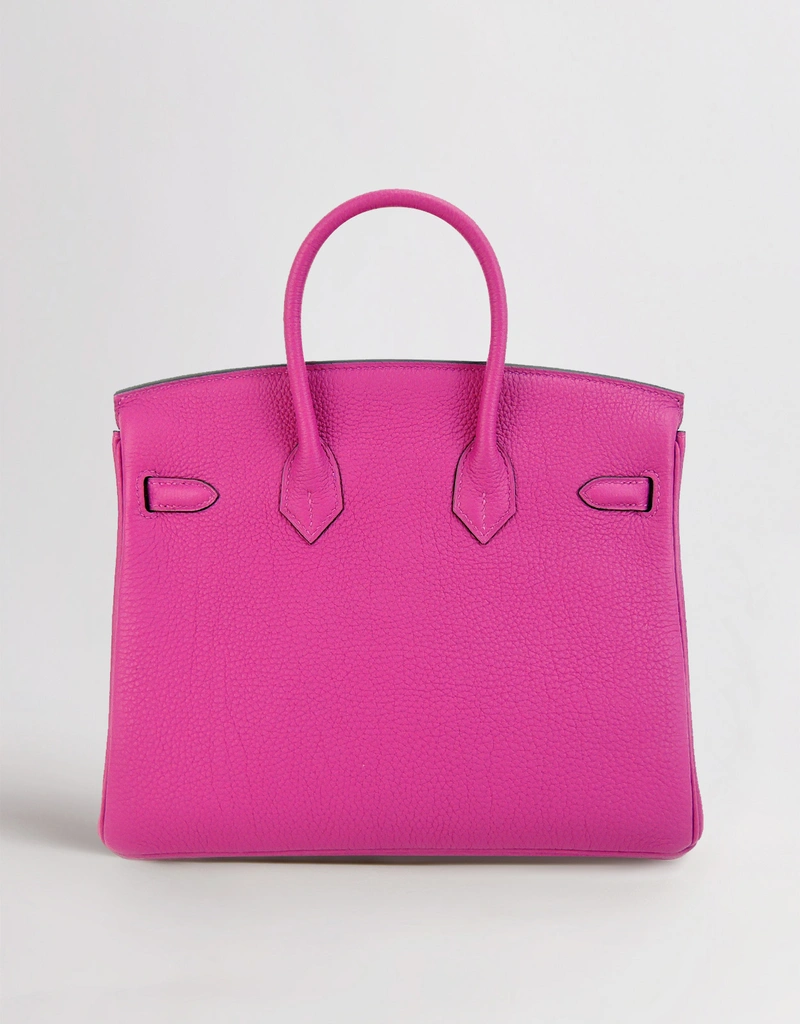 Hermès Hermès Birkin 25 Togo Leather Handbag (ハンドバッグ) IFCHIC.COM
